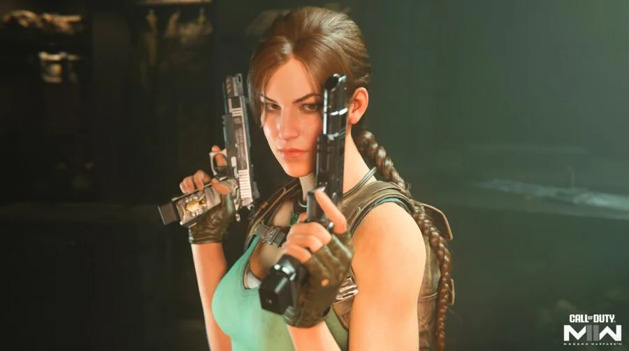 Lara Croft chega para as novas Temporadas de Call of Duty: Modern Warfare II e Warzone