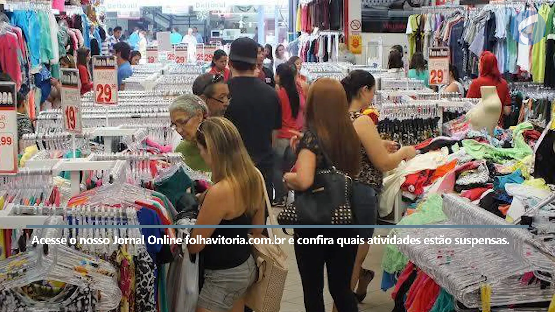 Comércios são fiscalizados e 30 são fechados na Serra