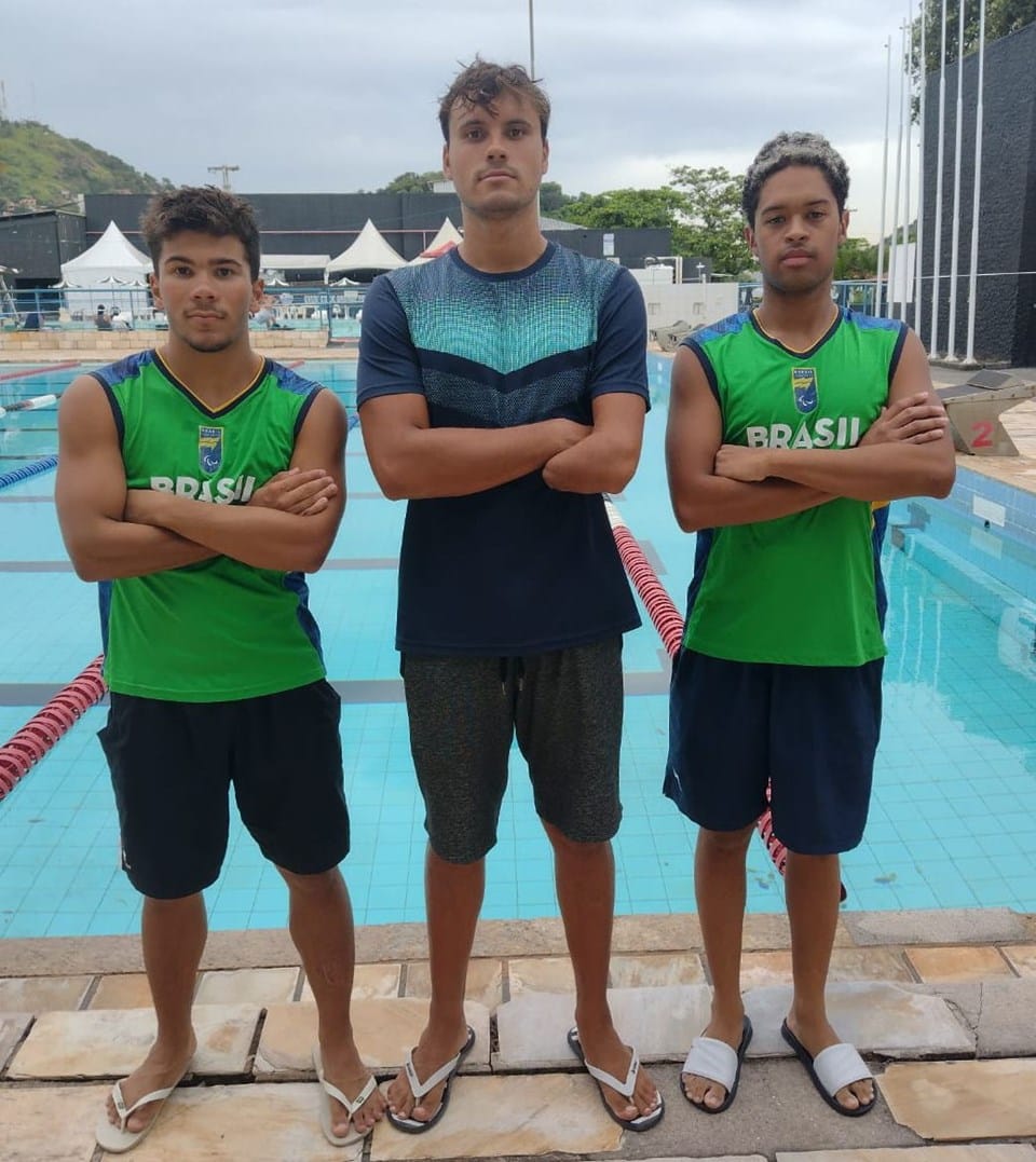 Nadadores paralímpicos disputam Campeonato Brasileiro Sub-20 em São Paulo