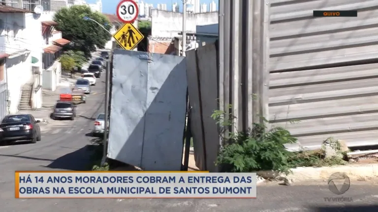 Moradores reclamam de obra que já dura inacreditáveis 14 anos
