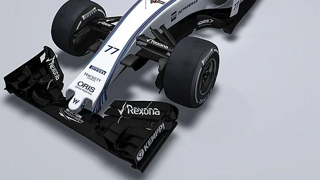 Williams divulga carro para 2015 com mudanças no bico