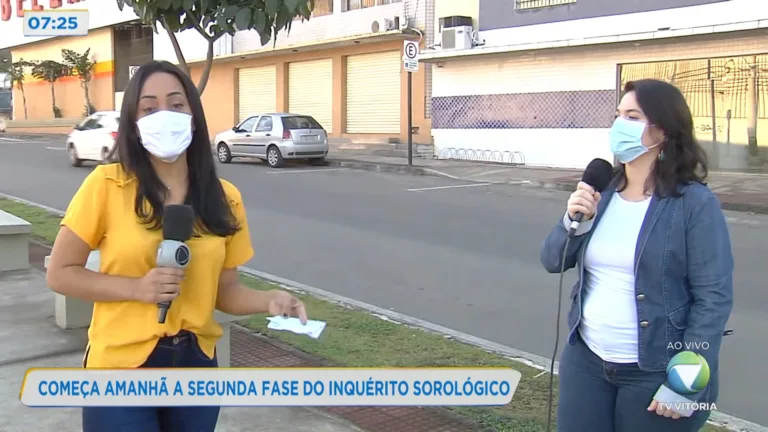 Começa amanhã a segunda fase do inquérito sorológico