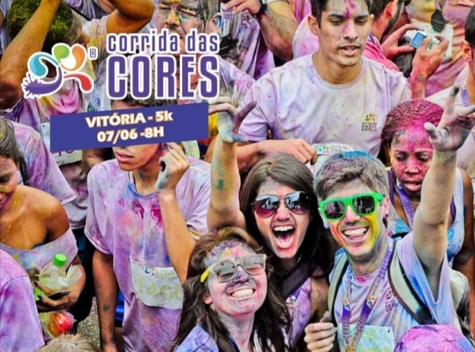 Corrida das Cores abre inscrições para prova em junho