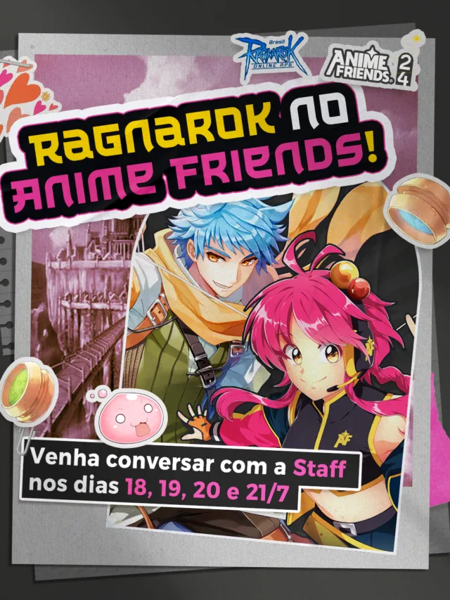 Ragnarök Online celebra 20 anos no Anime Friends com Praça de Prontera