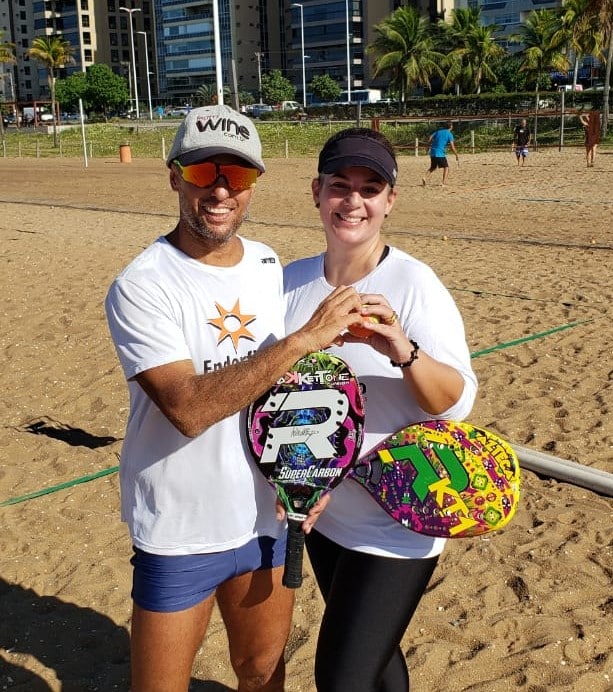 Beach Tennis um caso de amor.