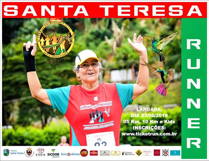 Corrida do Imigrante leva cultura e muita energia para vias de Santa Teresa