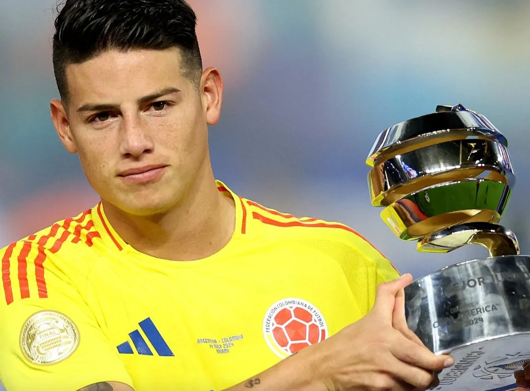 James volta ao São Paulo como o melhor jogador da Copa América