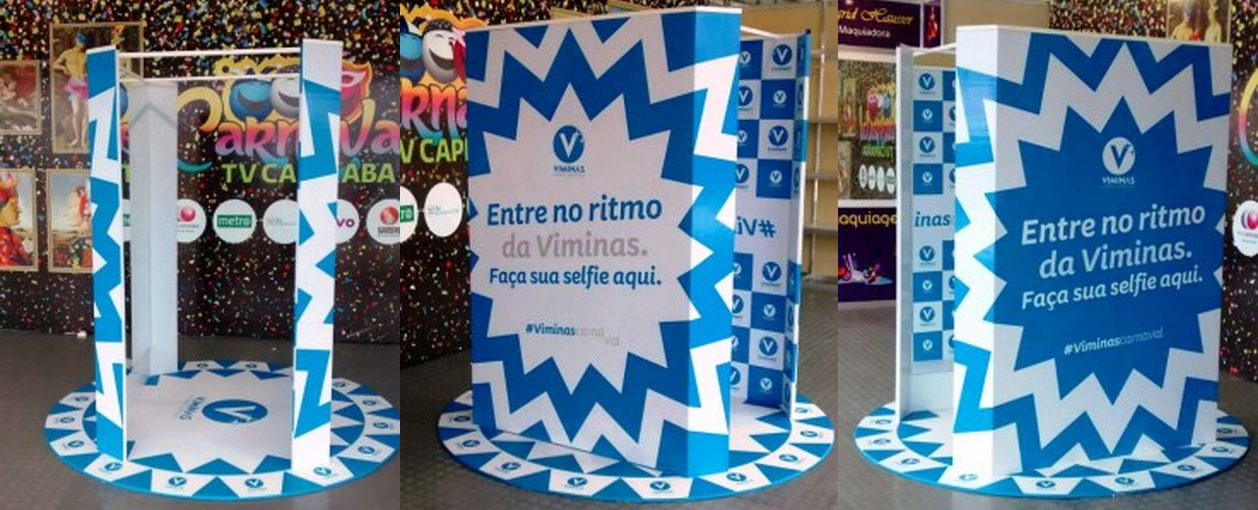 Fire cria cabine de selfie para Viminas no Carnaval de Vitória Fire cria cabine de selfie para Viminas no Carnaval de Vitória