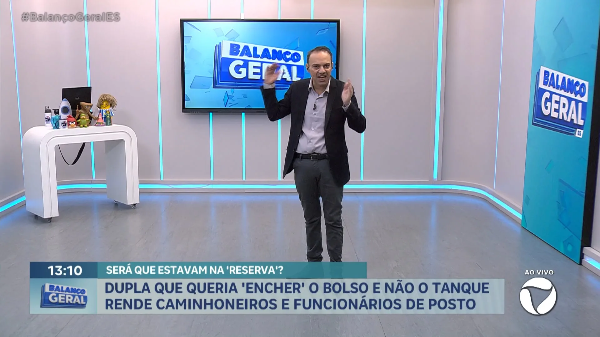 DUPLA QUE QUERIA ENCHER O BOLSO E NÃO O TANQUE RENDE CAMINHONEIROS E FUNCIONÁRIOS DE POSTO.