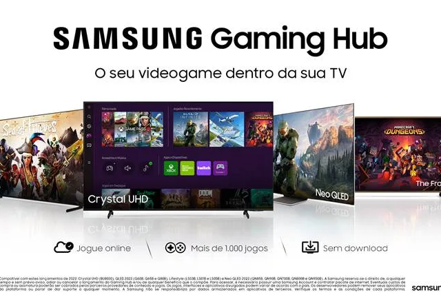 Samsung Gaming Hub: confira a plataforma de jogos das SmartTVs da marca