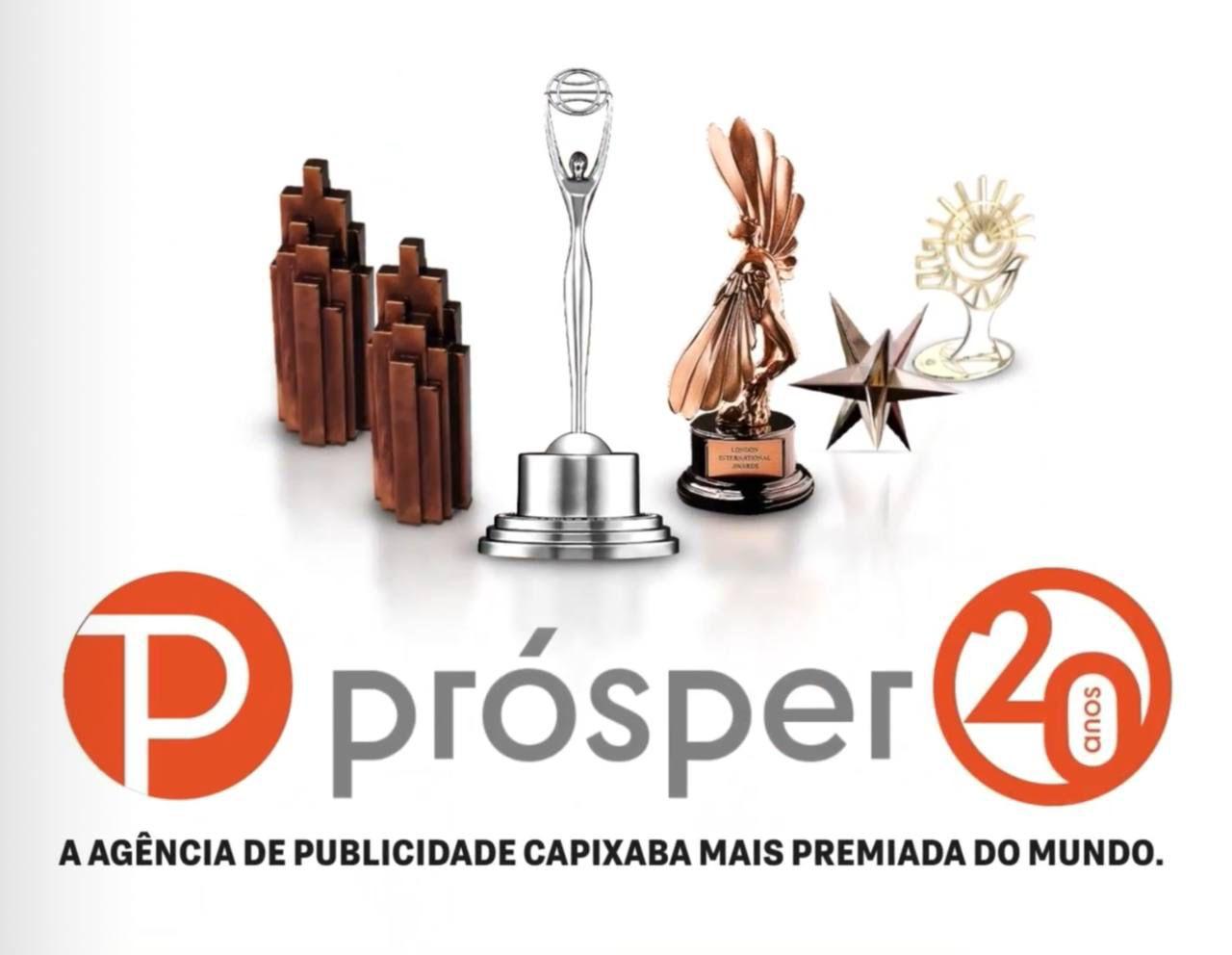 Prósper Comunicação completa 20 anos  com recorde histórico de prêmios internacionais