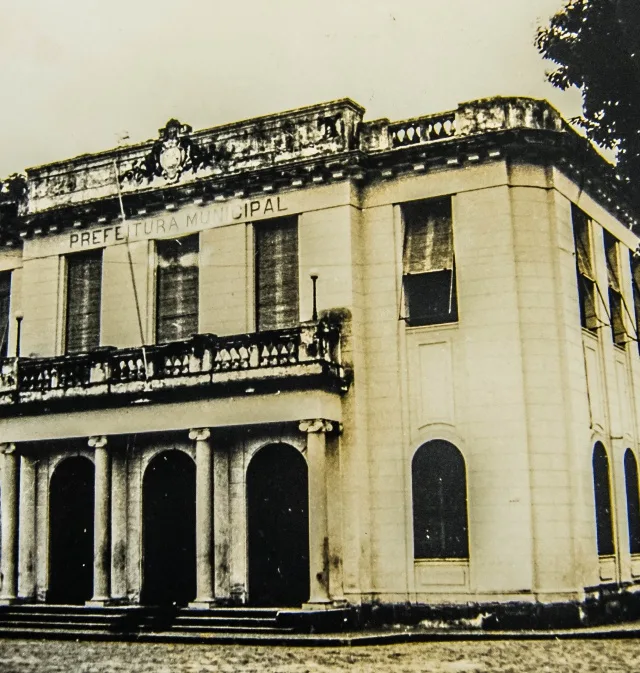 Fachada do Prédio da antiga sede da Prefeitura de Vitória. – 1942