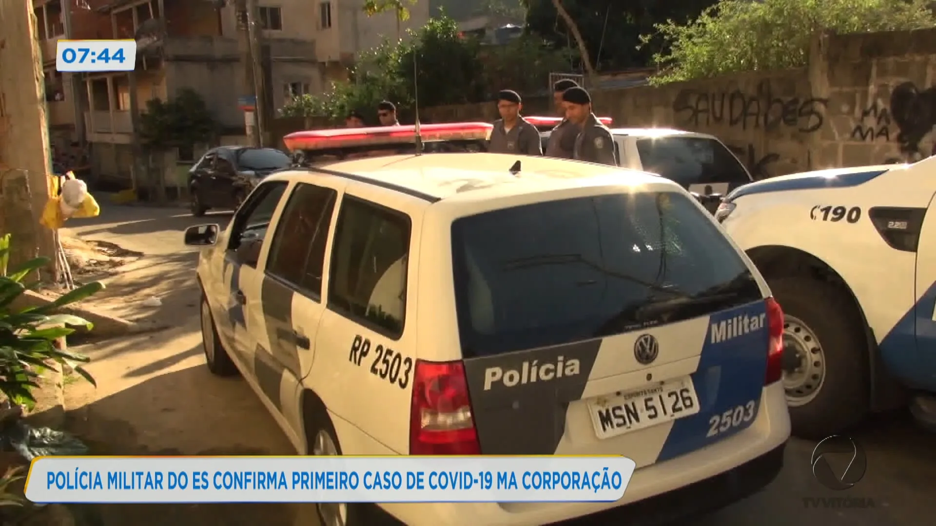 Policial Militar confirma primeiro caso de covid-19 na corporação