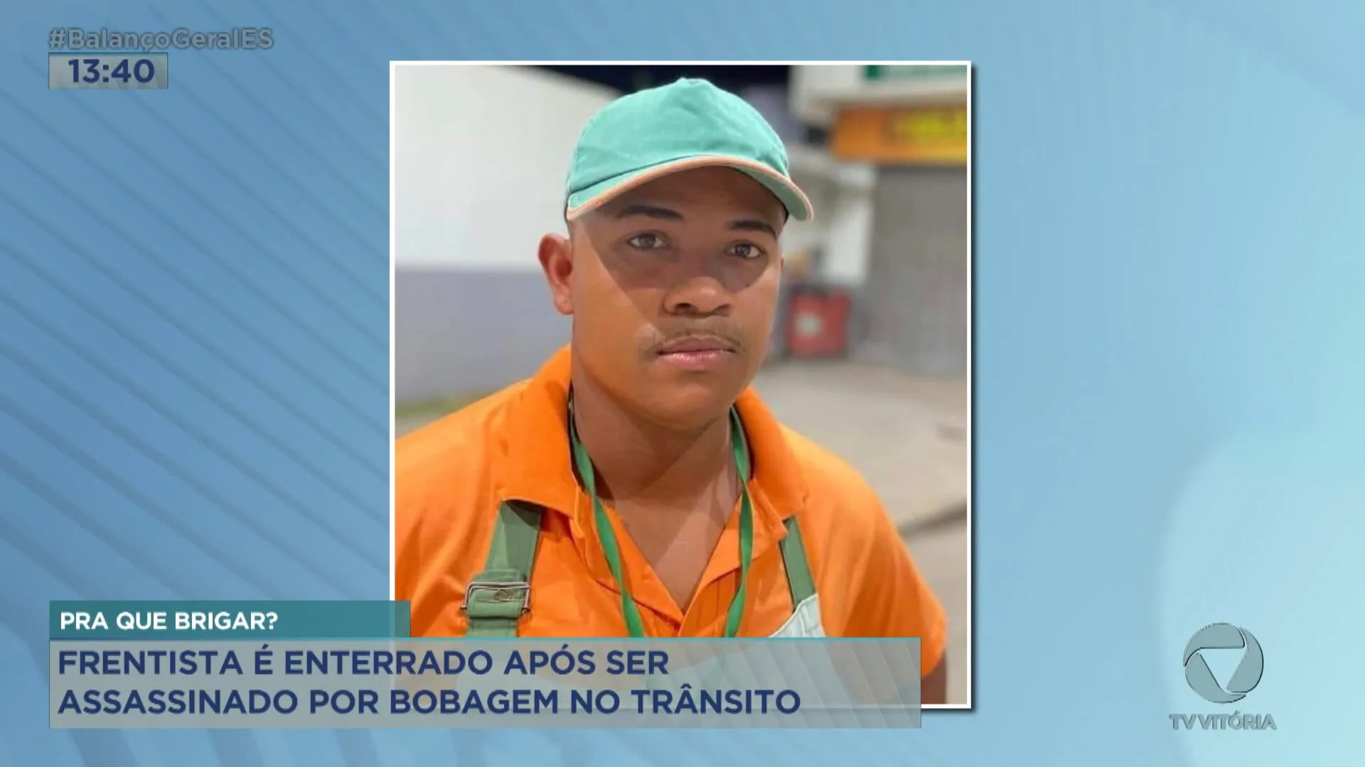 Frentista é enterrado após ser assassinado por motivo besta no trânsito