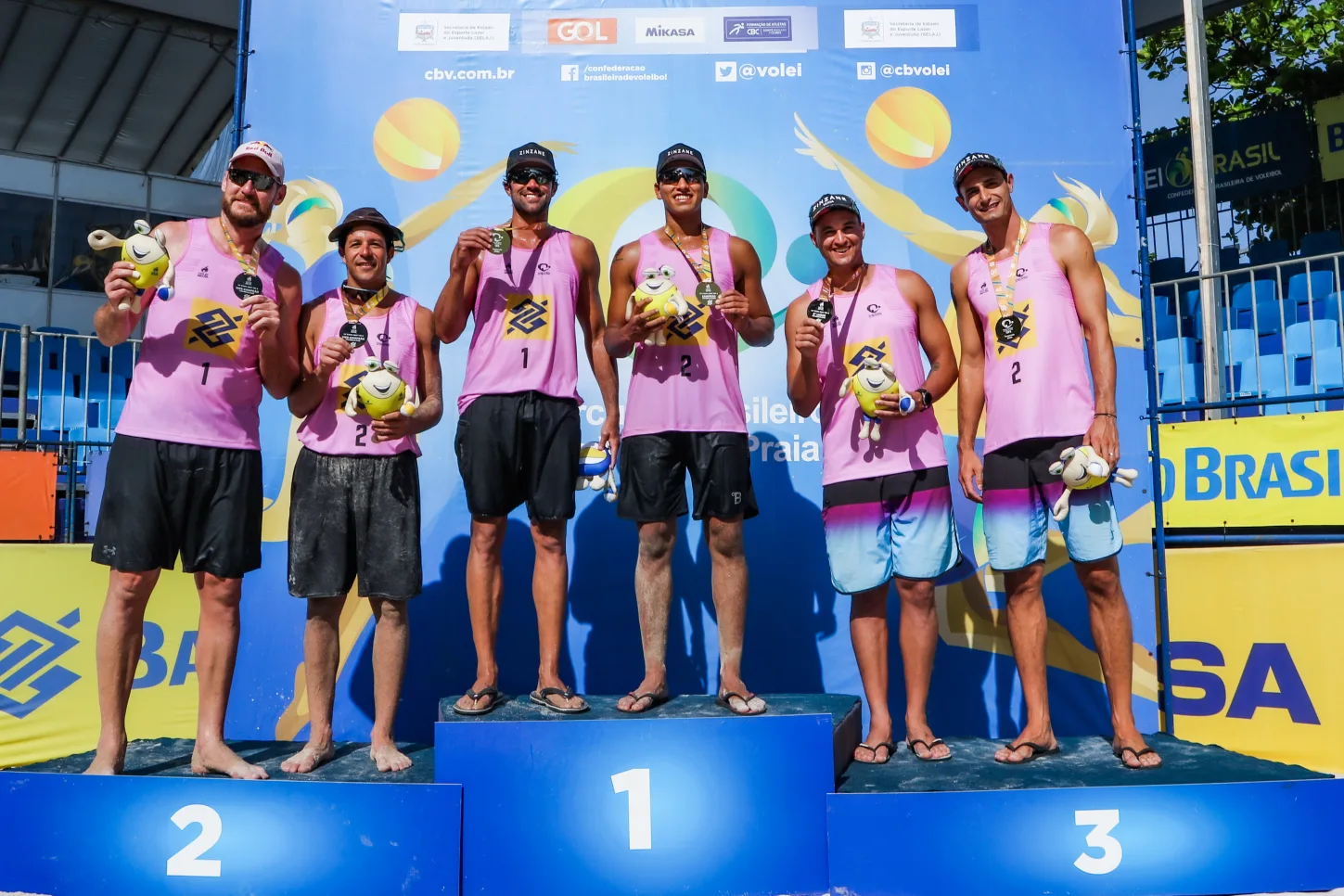 Capixabas Alison e André Stein conquistam o pódio no Top 8 do Circuito Brasileiro de Vôlei de Praia