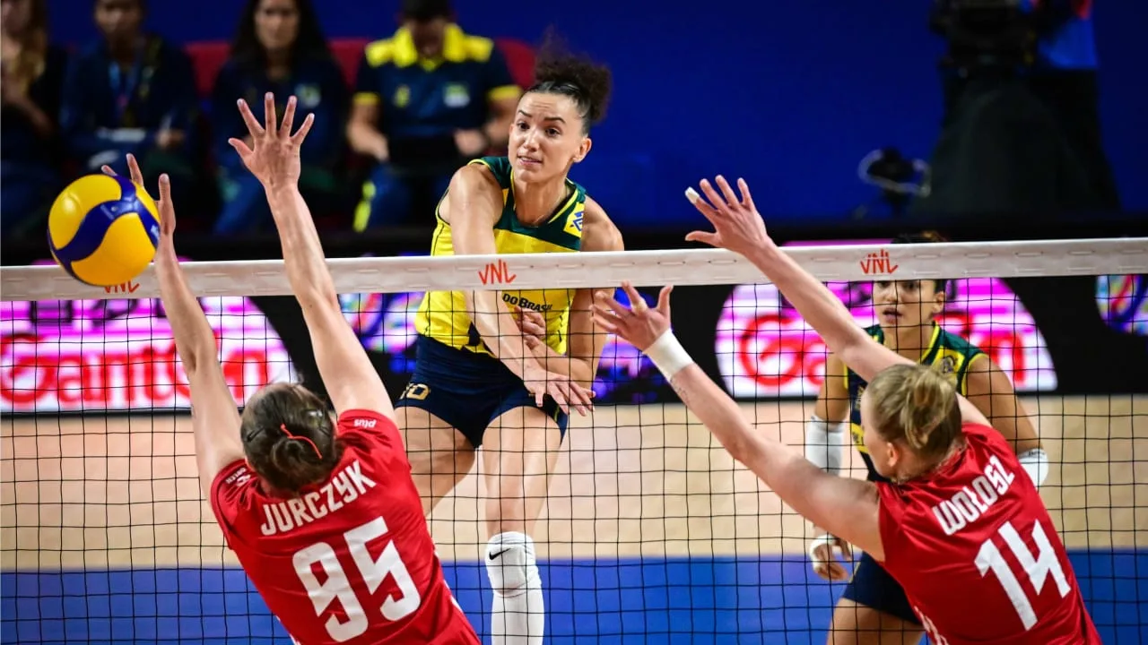 Seleção feminina de vôlei está na fase final da Liga das Nações