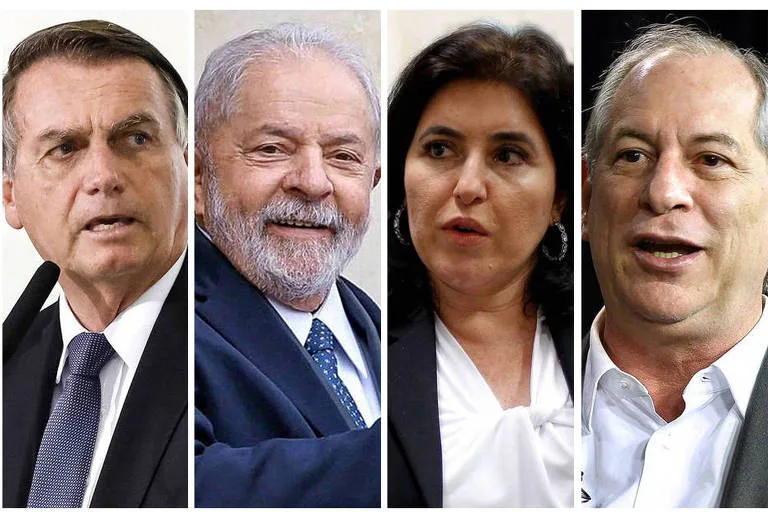 Lula tem 41% das intenções; Bolsonaro, 35%; Ciro 9% e Simone 7%, diz pesquisa FSB/BTG Pactual