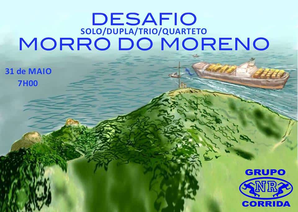 Aproveite o feriado para juntar sua turma e fazer a inscrição no Desafio Morro do Moreno!