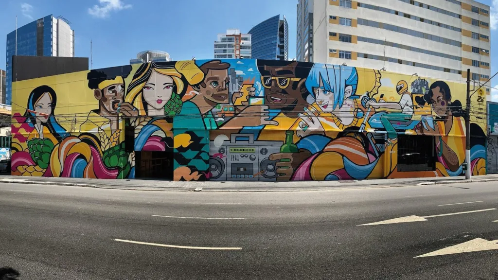 Arte, conexão e diversidade: Zé Delivery firma parceria com artista paulistana e dá cores a movimentada avenida na capital Arte, conexão e diversidade: Zé Delivery firma parceria com artista paulistana e dá cores a movimentada avenida na capital