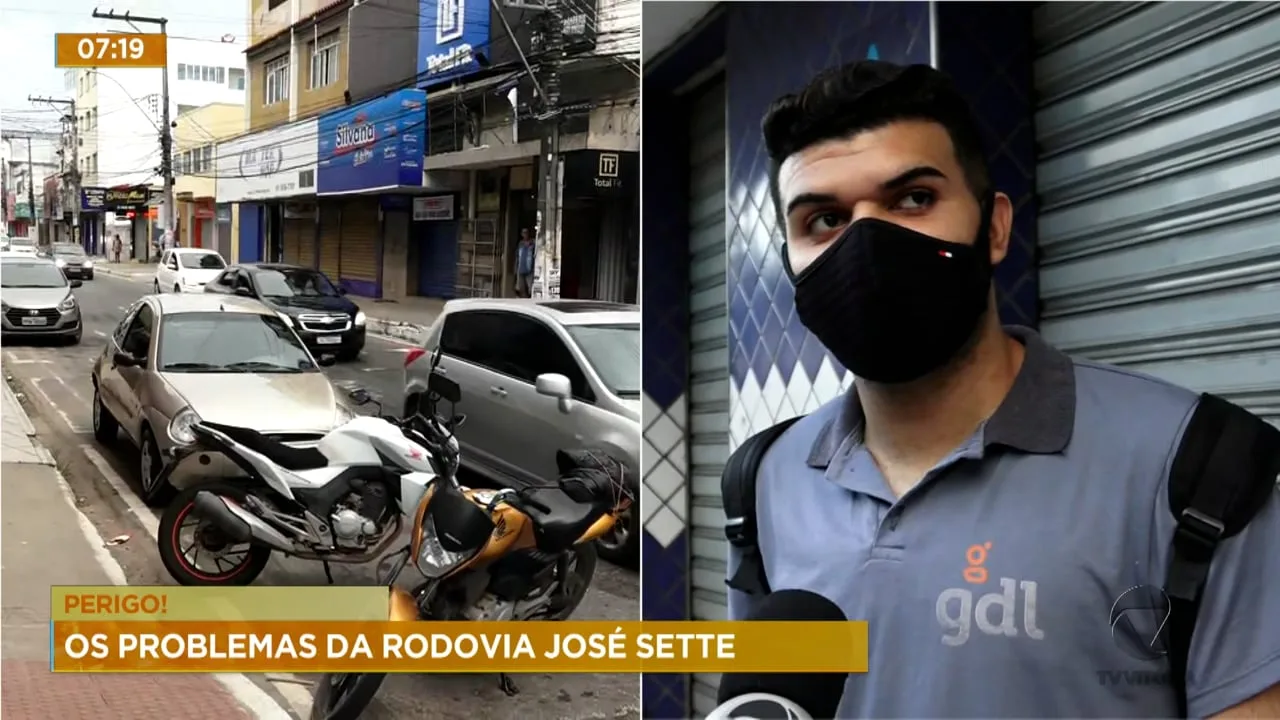 Os problemas da Rodovia José Sette