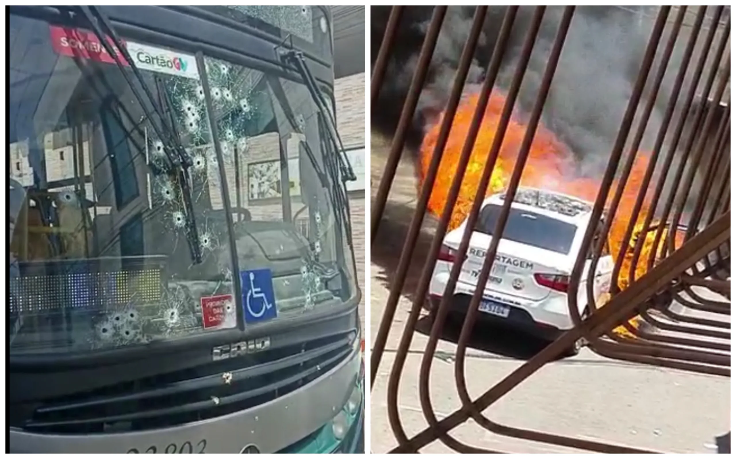 Aulas e circulação de ônibus são suspensos após confrontos em Vitória