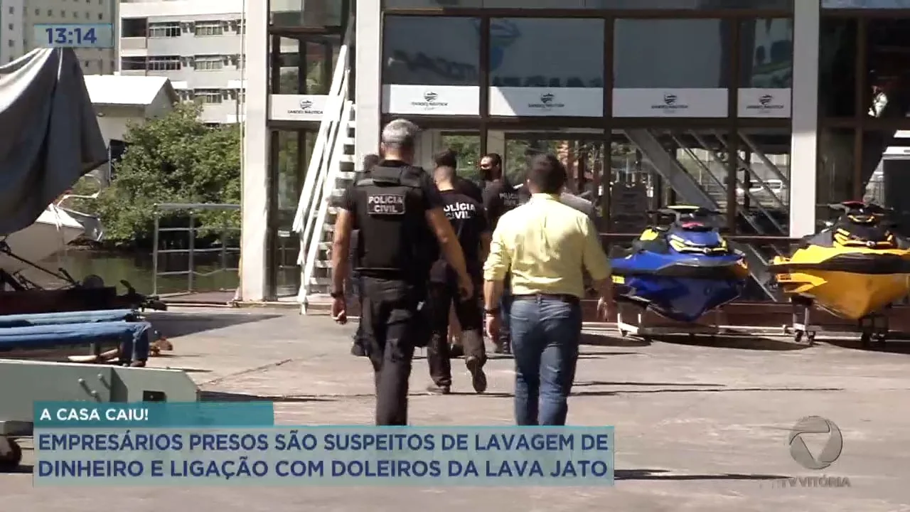 Quatro suspeitos de integrar organização criminosa de lavagem de dinheiro são presos.