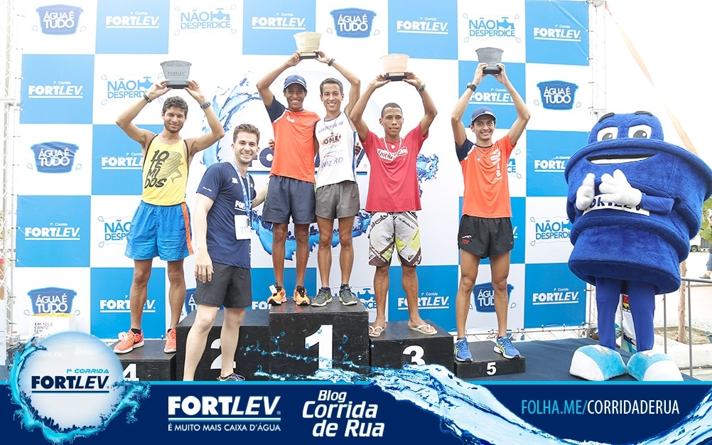 Capixaba e mineiro chegam juntos e dividem o pódio nos 10km da Corrida Fortlev