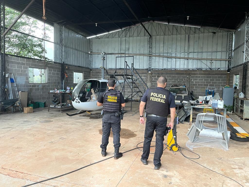 Piloto investigado por transportar drogas em helicóptero é preso pela PF no ES