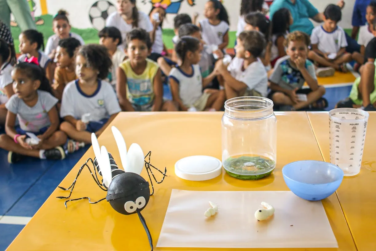 Alunos da Serra aprendem a fazer repelente caseiro; veja a receita