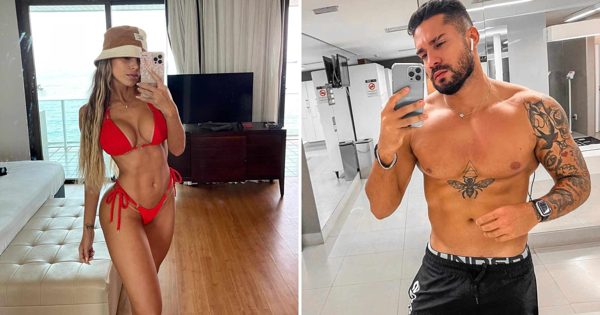 Bil Araújo e Erika Schneider terminam namoro após 7 meses juntos