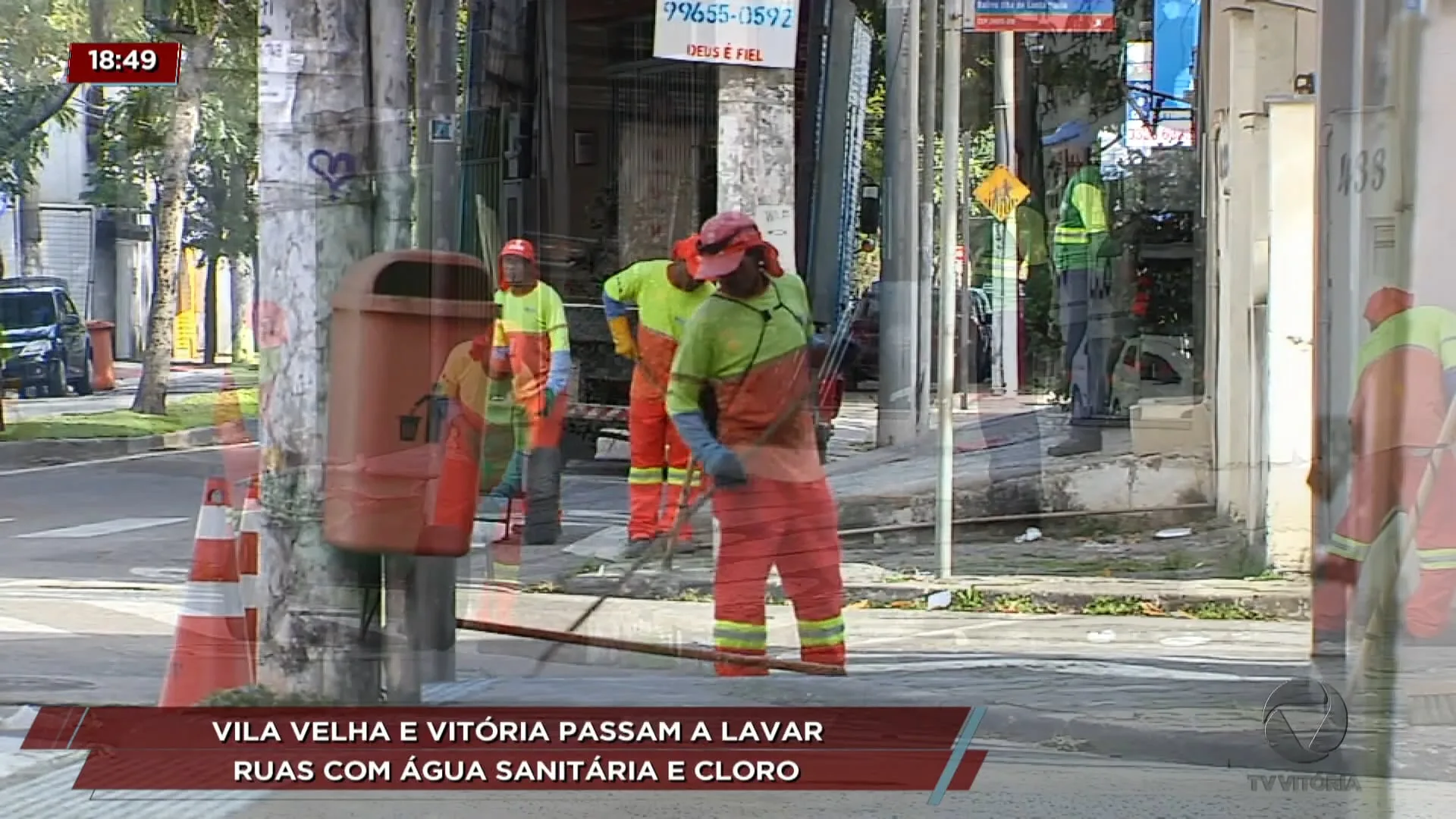 Limpeza reforçada por conta do Coronavírus