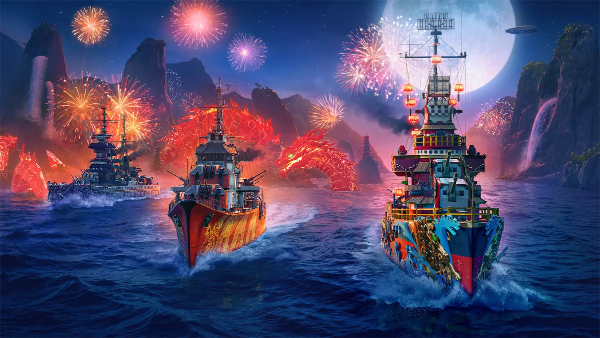 Ano Novo Lunar traz novas marés ao World of Warships