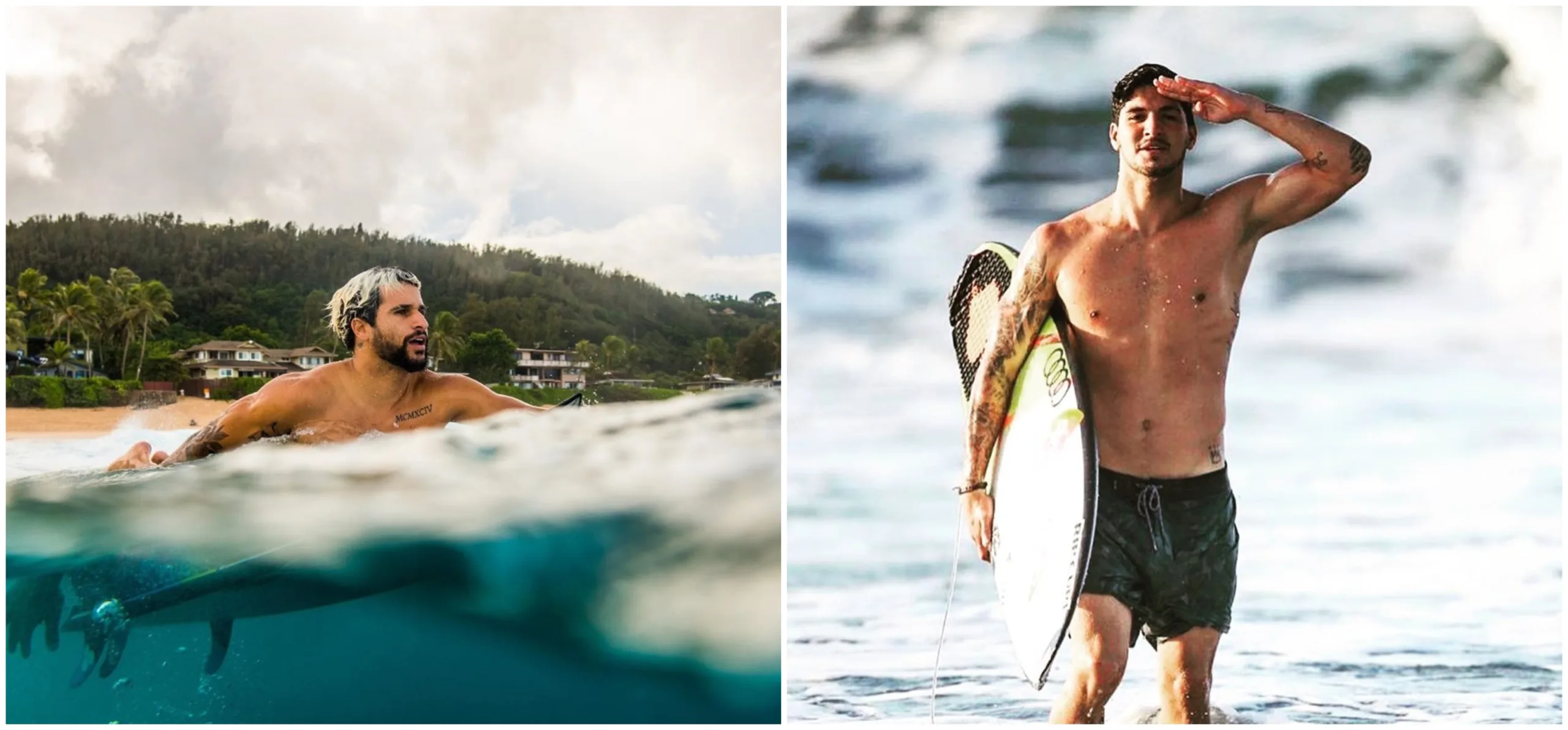 Brasileiros Italo Ferreira e Gabriel Medina vão enfrentar locais havaianos em Pipeline