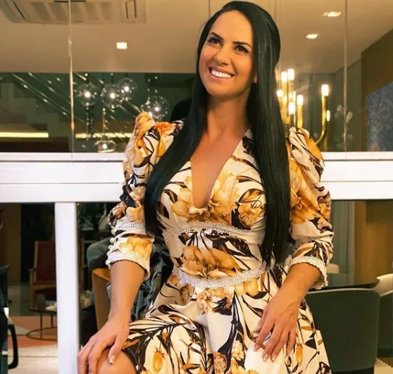 Graciele Lacerda, atual de Zezé Di Camargo, está na mira de Boninho para participar do BBB 21