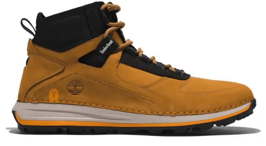 Timberland lança primeiro sapato circular completo e expande programa de devolução.