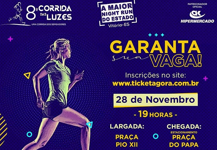 Segurança e tranquilidade garantidas para sucesso da Corrida das Luzes