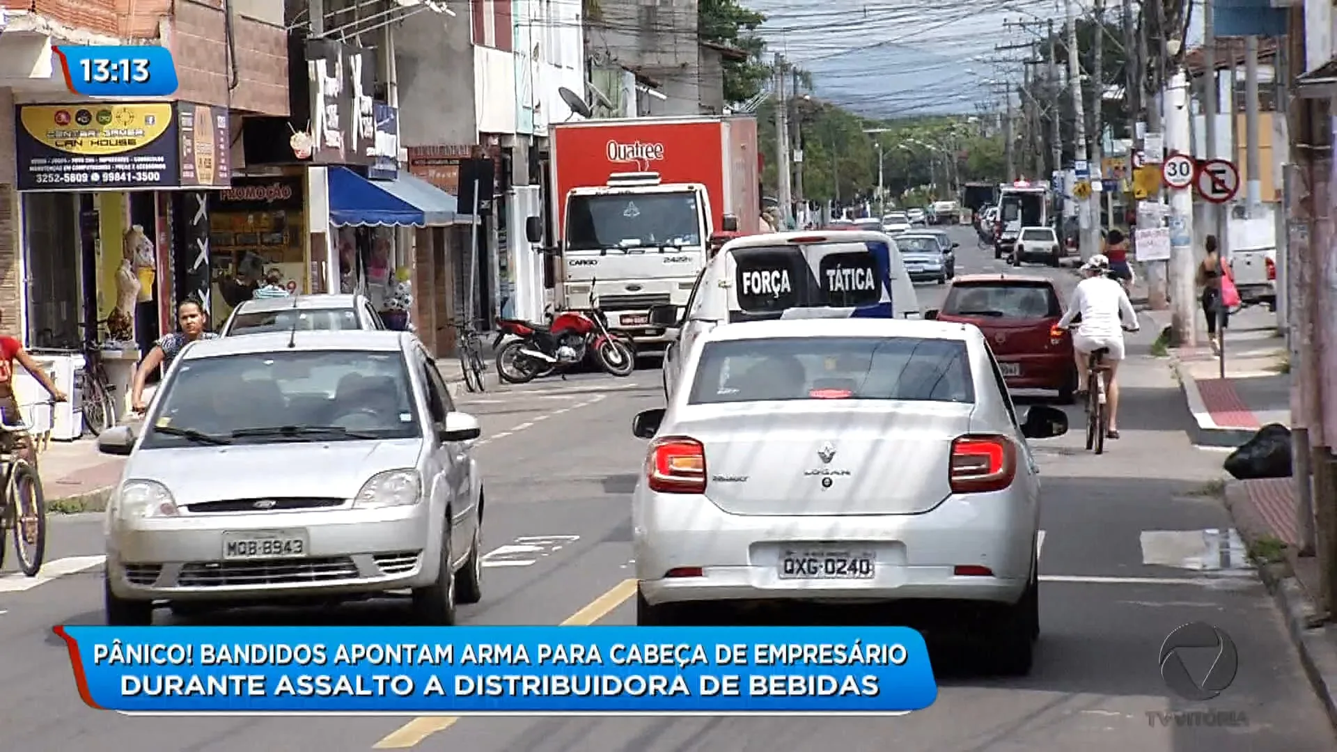 Empresário é assaltado e tem carro roubado