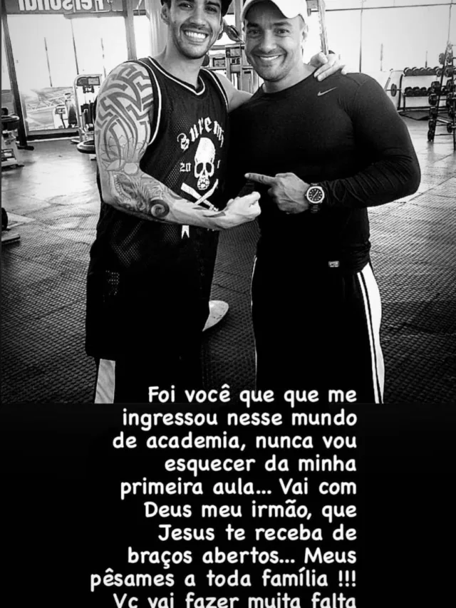 Após morte de personal trainer, Gusttavo Lima posta foto antiga para prestar homenagem