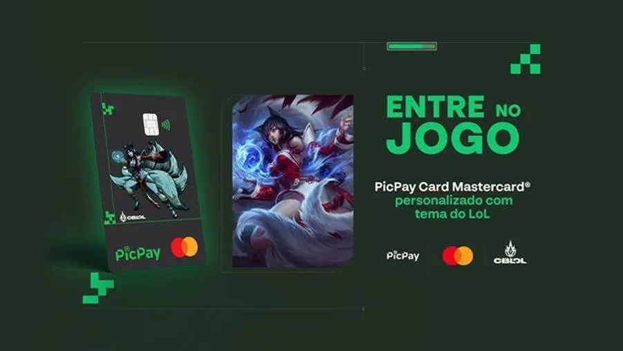 PicPay lança edição limitada de cartão com skin de League Of Legends