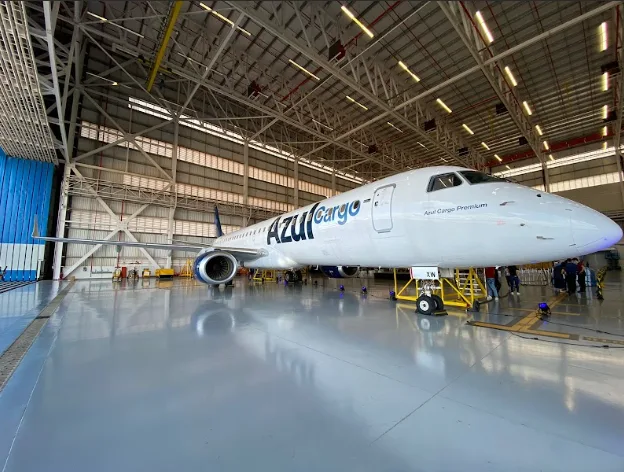 Azul vai ter terminal de cargas no antigo saguão do aeroporto de Vitória