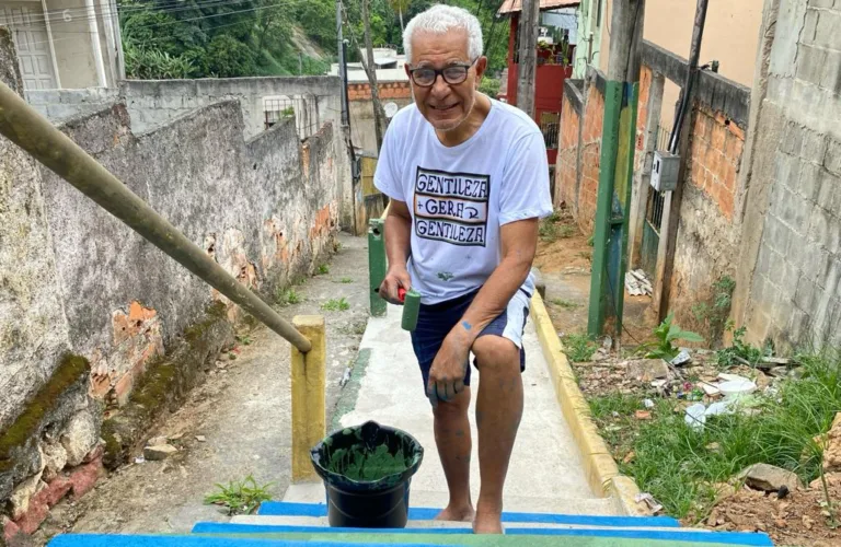 Com nova pintura, Escadaria da Gentileza será reinaugurada no dia 13