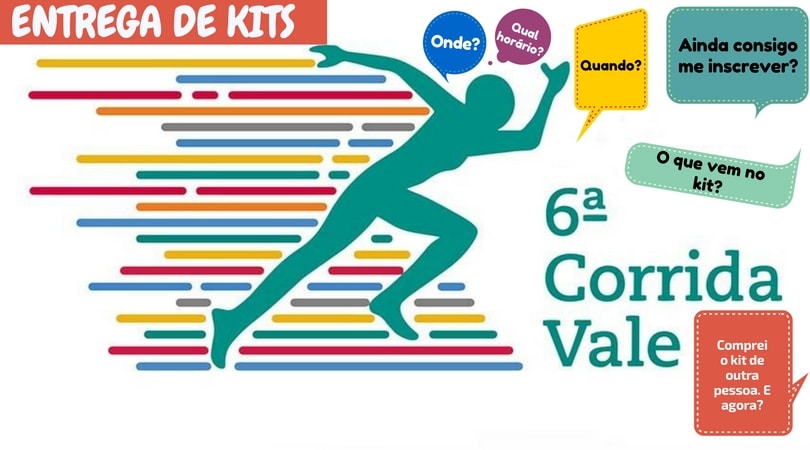 Corrida Vale: Tira-dúvidas sobre a prova, entrega dos kits e doação de tênis!