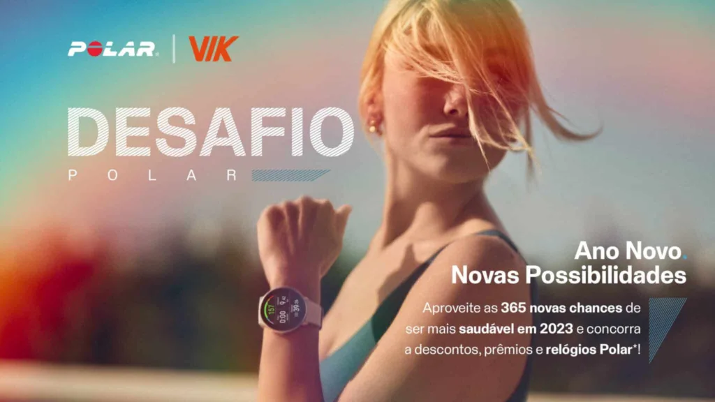 Polar lança desafio virtual valendo relógios, prêmios e descontos para amantes do esporte