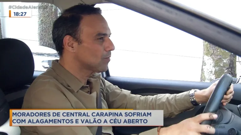 Moradores sofrem com alagamentos e valão a céu aberto na Serra