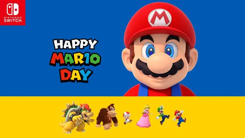 Nintendo celebra o Dia do MAR10 com atividades especiais