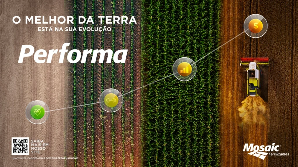 Propeller assina campanha da nova linha Performa, da Mosaic Fertilizantes