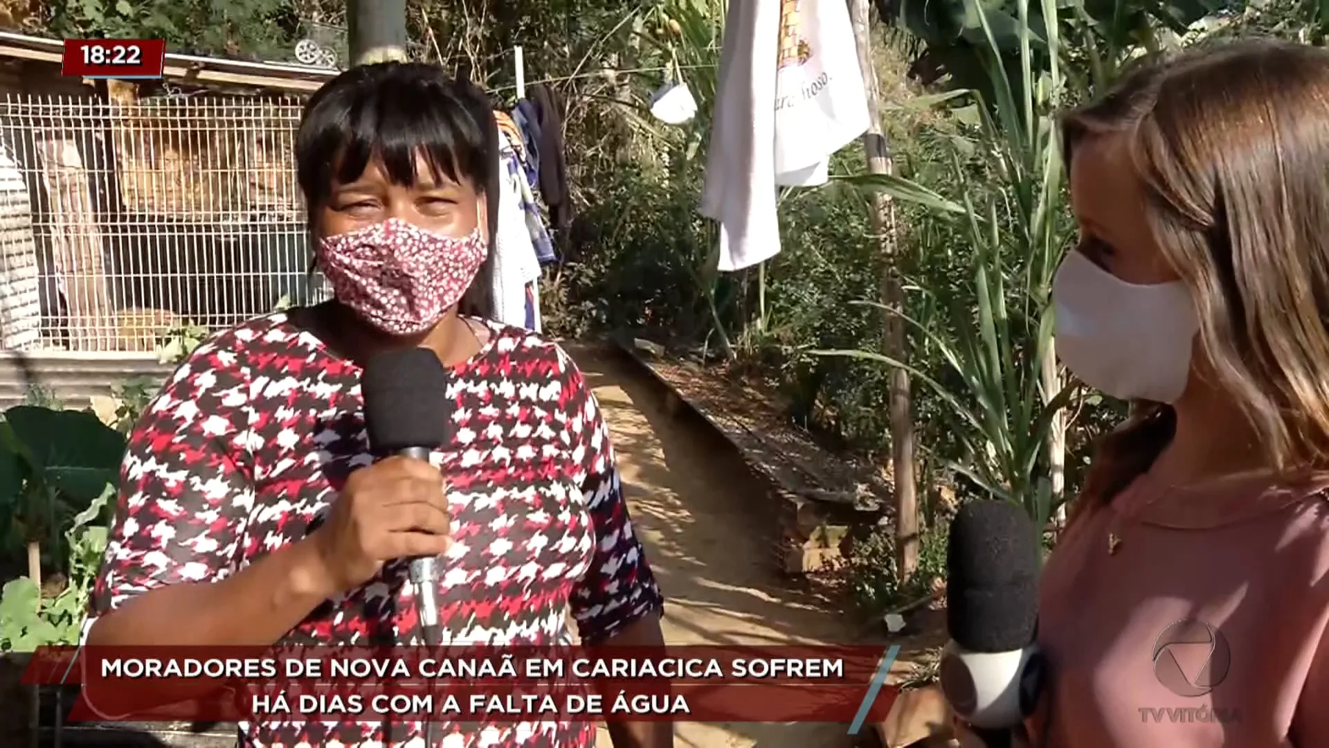 Moradores de Nova Canaã em Cariacica sofrem com a falta de água