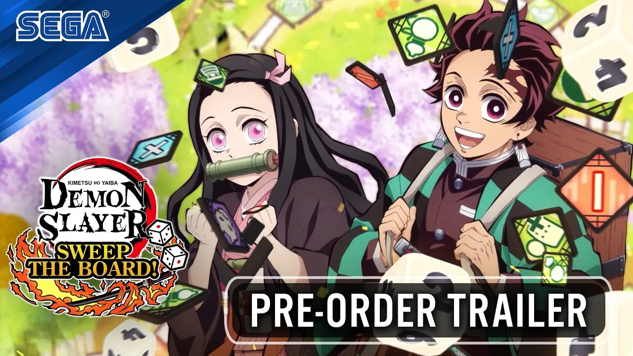 Demon Slayer -Kimetsu no Yaiba- Sweep the Board! chega ao Switch em abril