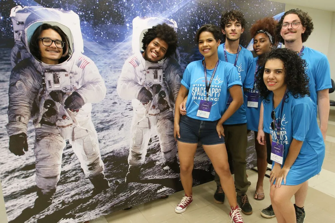 A Agência Espacial Americana (NASA) sedia, de hoje (18) a domingo (20), no Centro Universitário do Distrito Federal (UDF), o NASA Space Apps Challenge