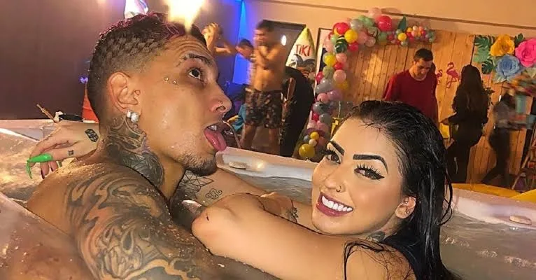 Saliênciazinha? Dançarina posta foto íntima com Dynho Alves, namorado de MC Mirella